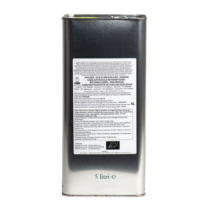 huile noisette bio par pariani