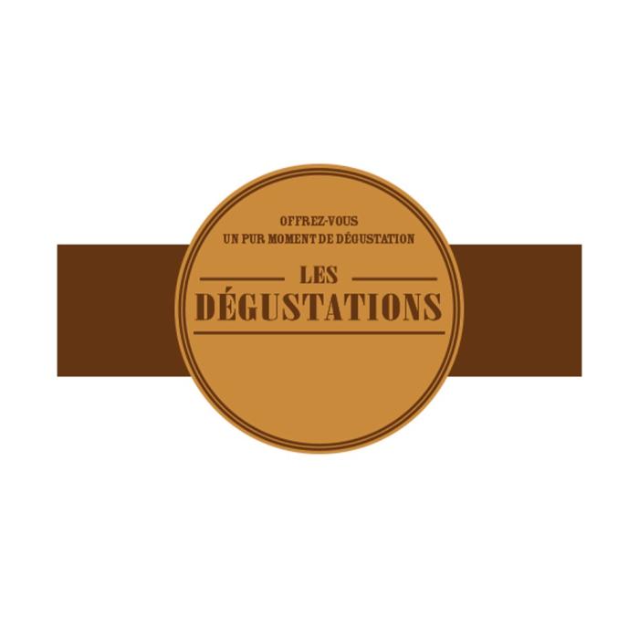 etiquette tablette les degustations par valrhona