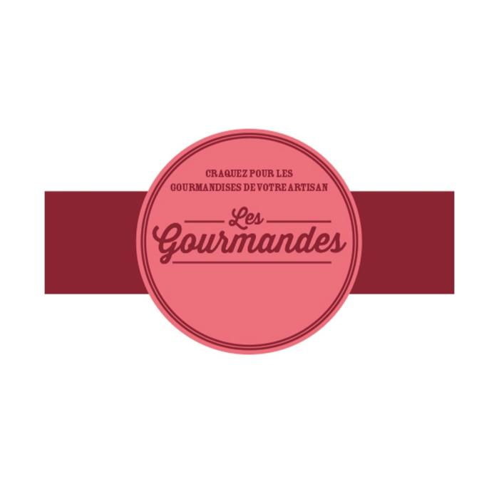 Etiquette tablette les gourmandes par Valrhona