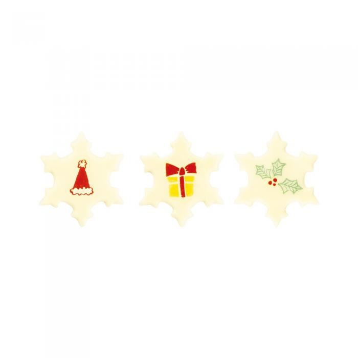 Flocons dessins 3 modèles