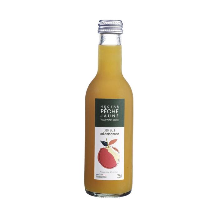 nectar peche jaune 25 cl par adamance