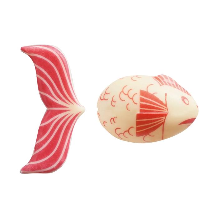 poisson rouge pâques par chocolatree