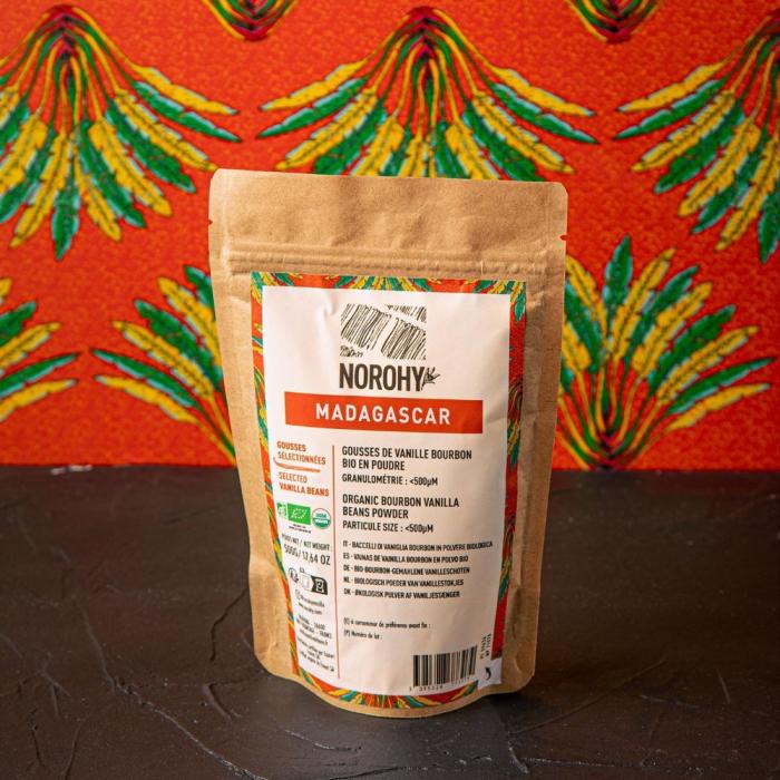 gousses vanille madagascar poudre bio par norohy
