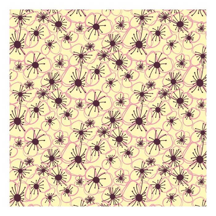transfert fleurs champs par chocolatree