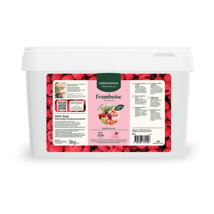 Framboise meeker en puree 5kg par Adamance