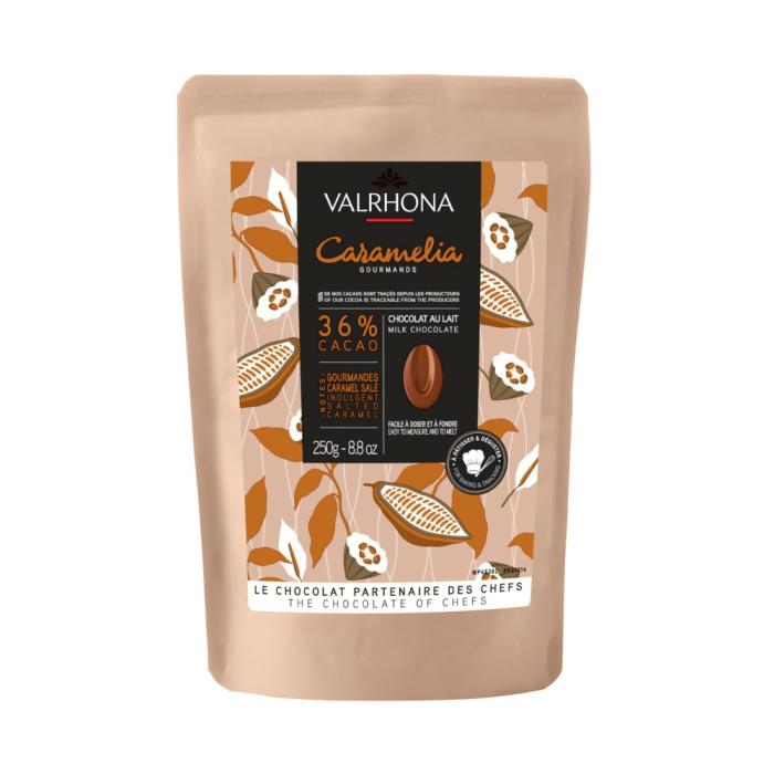 chocolat au lait caramelia 36 par valrhona