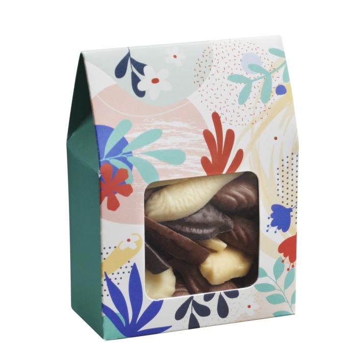 packaging oeufs fritures theme paques par valrhona