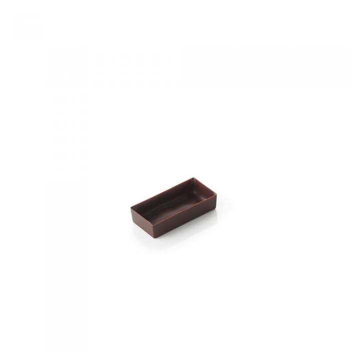 Mini rectangles slim en chocolat par La Rose Noire