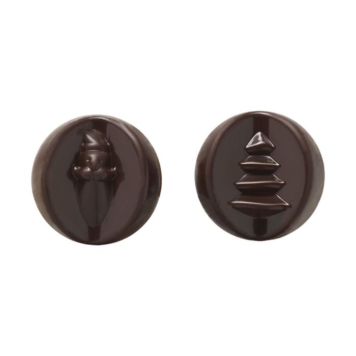 boules noire noel 2 modeles par chocolatree