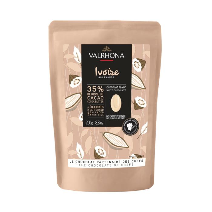 chocolat blanc ivoire 35 par valrhona