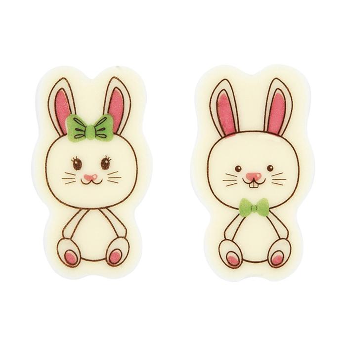 decor lapin paques 2 modeles par chocolatree