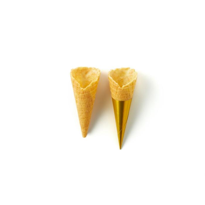 Mini cones sucres citron par La Rose Noire