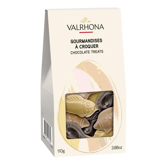 etui gourmandises croquer paques 2026 110 g par valrhona