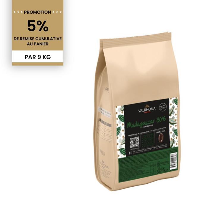 promotion confection madagascar 9kg par valrhona