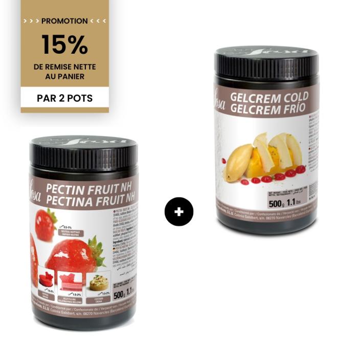 promotion pectine nh gelcrem froid 2 pots par sosa