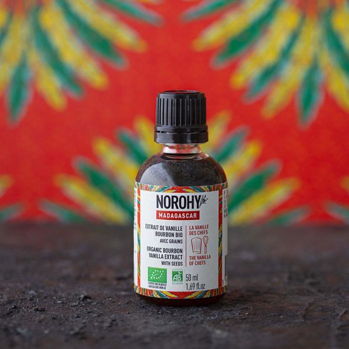 extrait vanille madagascar bio 50ml par norohy
