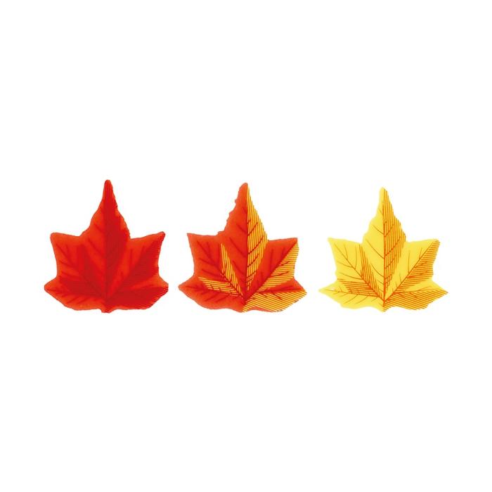decor feuille erable 3 petits modeles par chocolatree