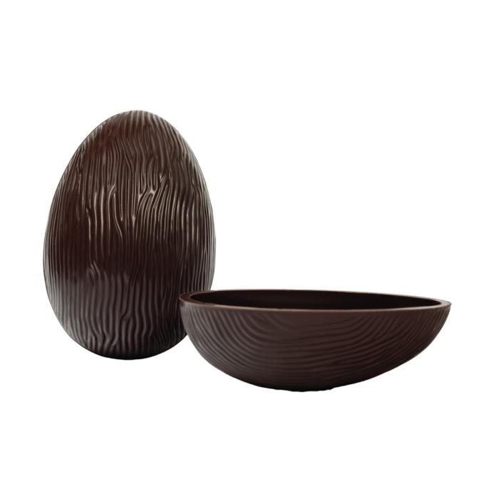 oeuf moulage chocolat noir 12cm par valrhona