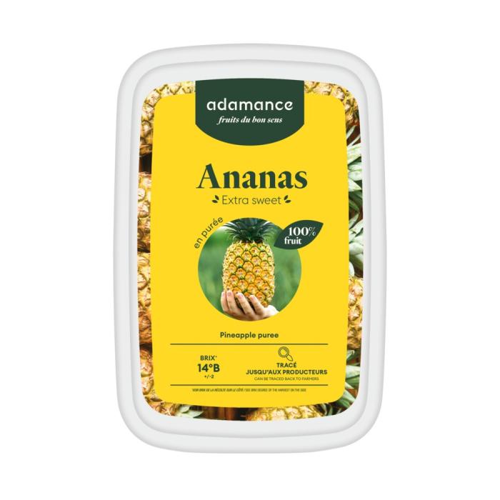 ananas extra sweet puree 1kg par adamance