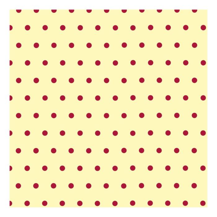 transfert pois rouge par chocolatree