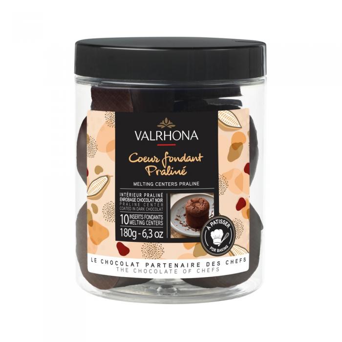 Coeur fondant praline 180g par Valrhona