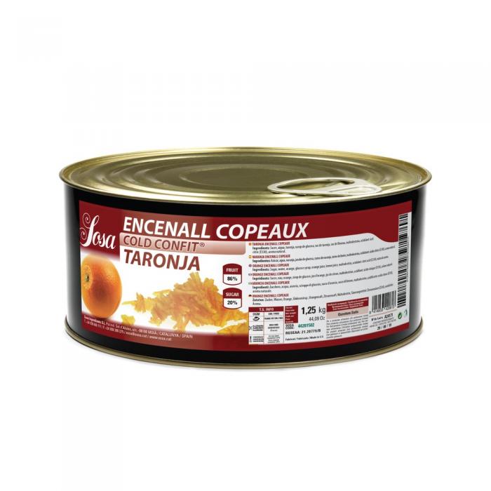 Copeaux d'orange confits