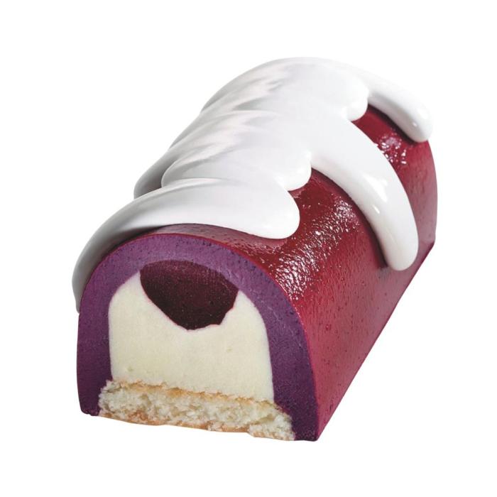 moule buche petit u par valrhona