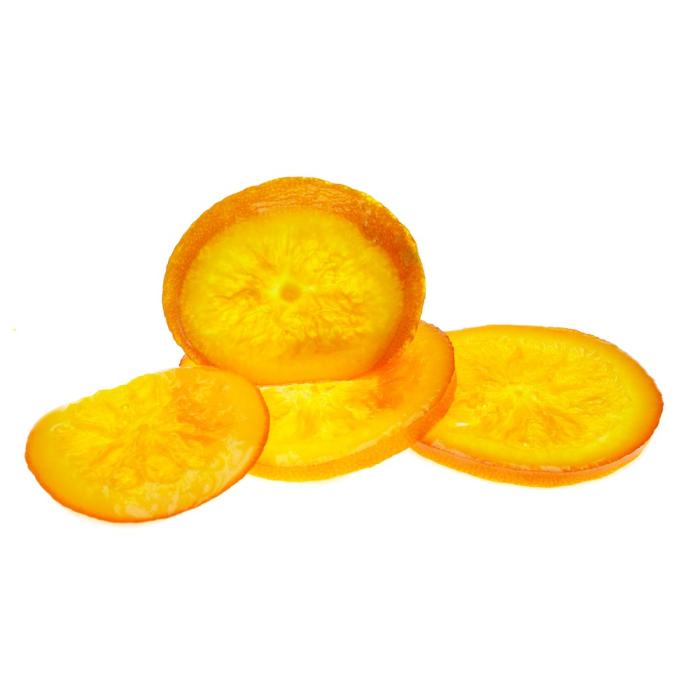 Oranges en rondelles confit