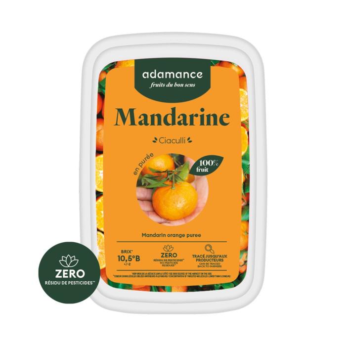 mandarine ciaculli puree 1kg par adamance