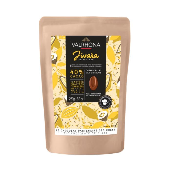 chocolat au lait jivara 40 par valrhona