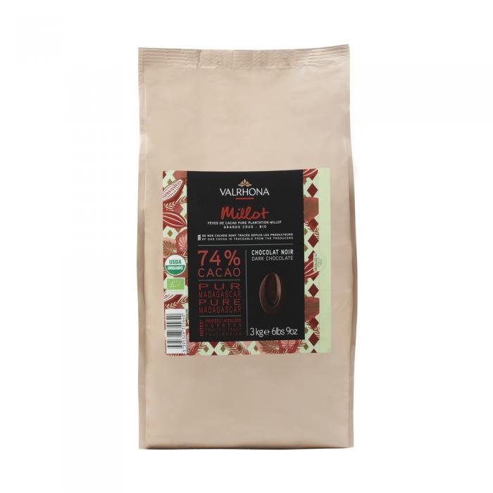 Millot 74% fèves 3 kg
