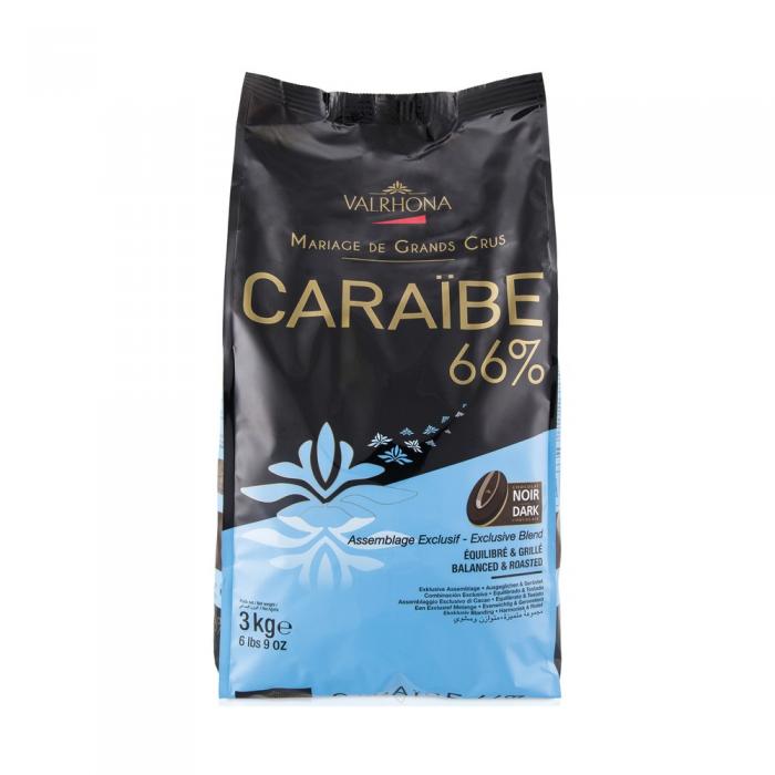 Caraïbe 66% fèves 3 kg
