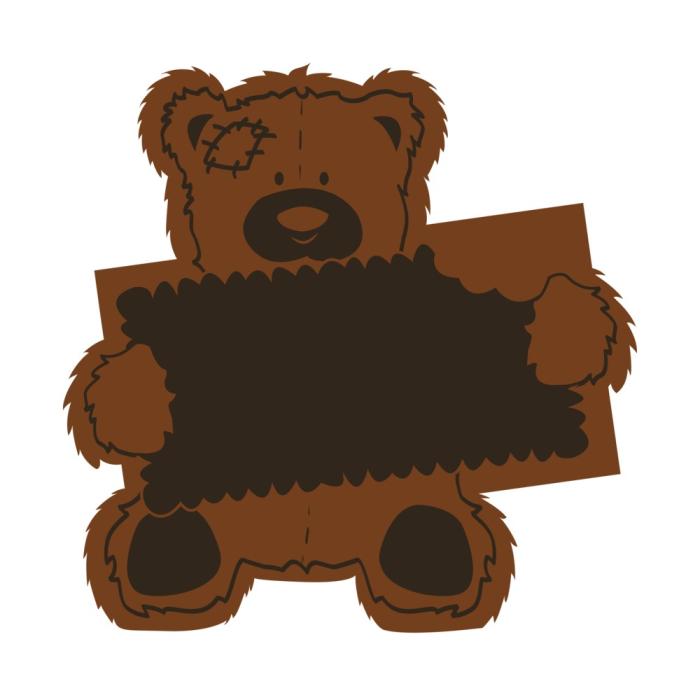 carte a graver ourson par chocolatree