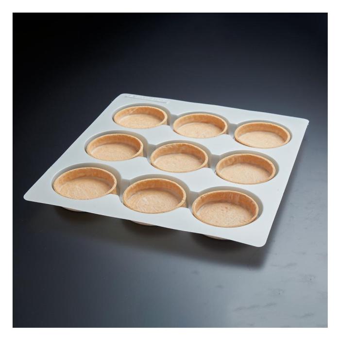 fonds tarte grands ronds sans gluten par la rose noire