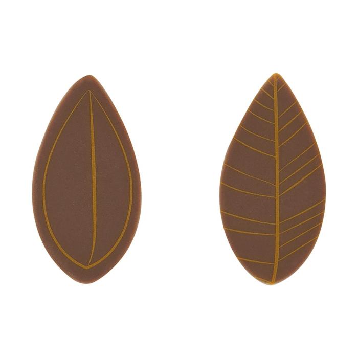 decor feuilles jaune 2 modeles par chocolatree