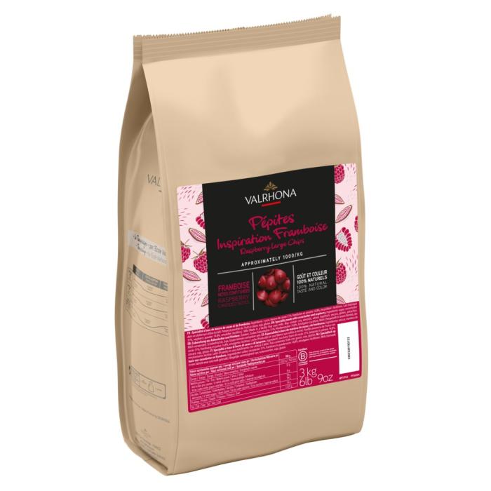 pepites inspiration framboise par valrhona