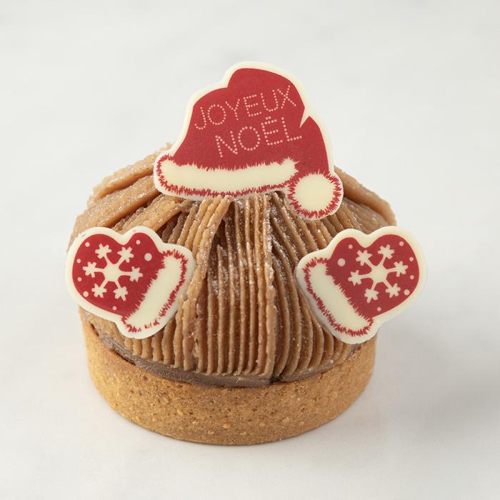 decor bonnet gants joyeux noel par chocolatree