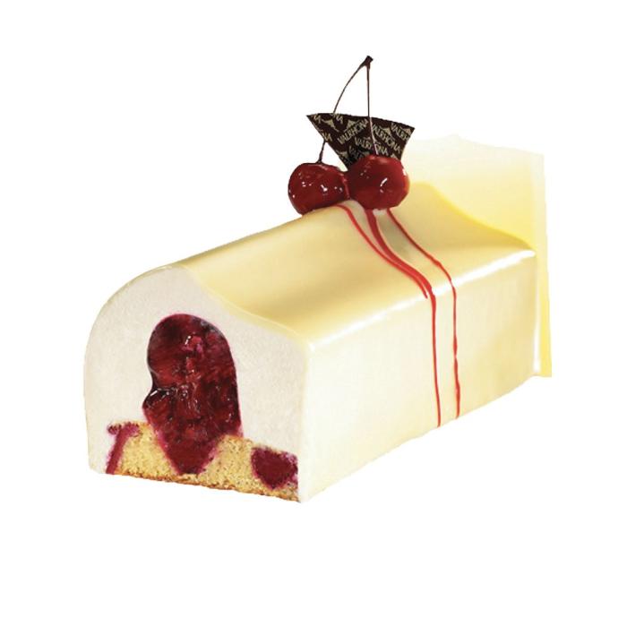 moule buche cascade par valrhona