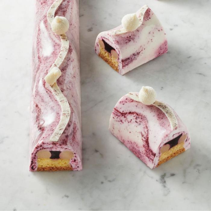 moule buche grand slalom par valrhona