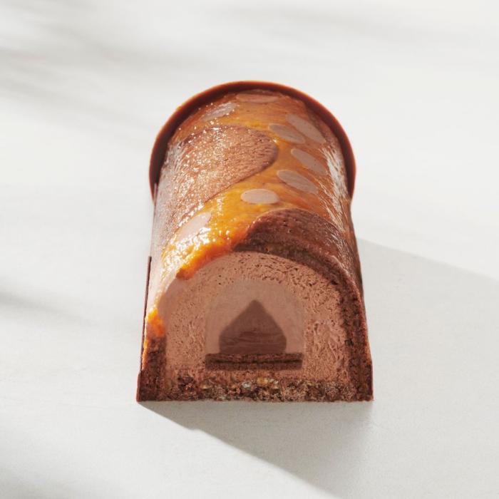 moule buche petit u par valrhona