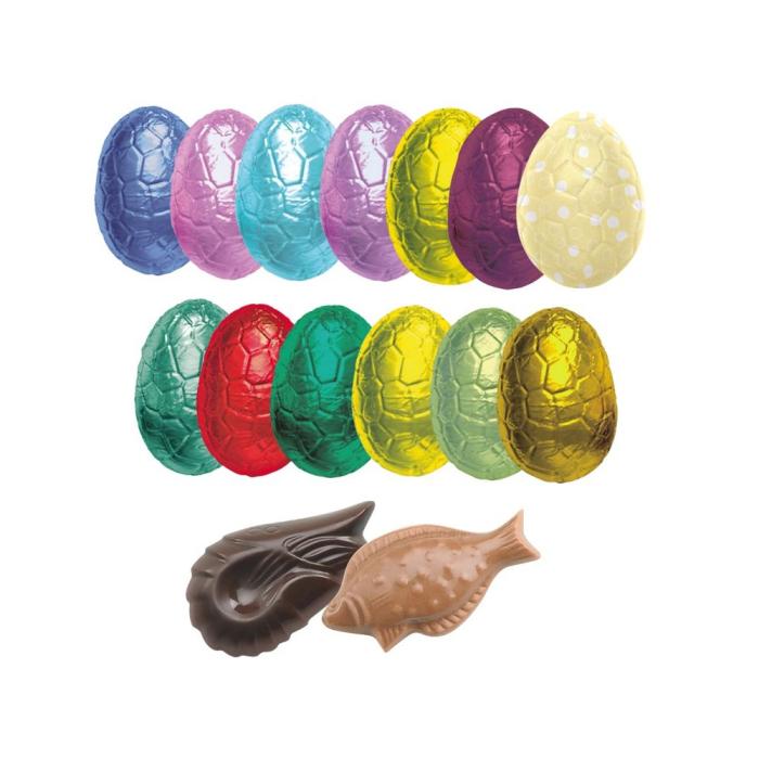 assortiment oeufs paques 34 kg par valrhona