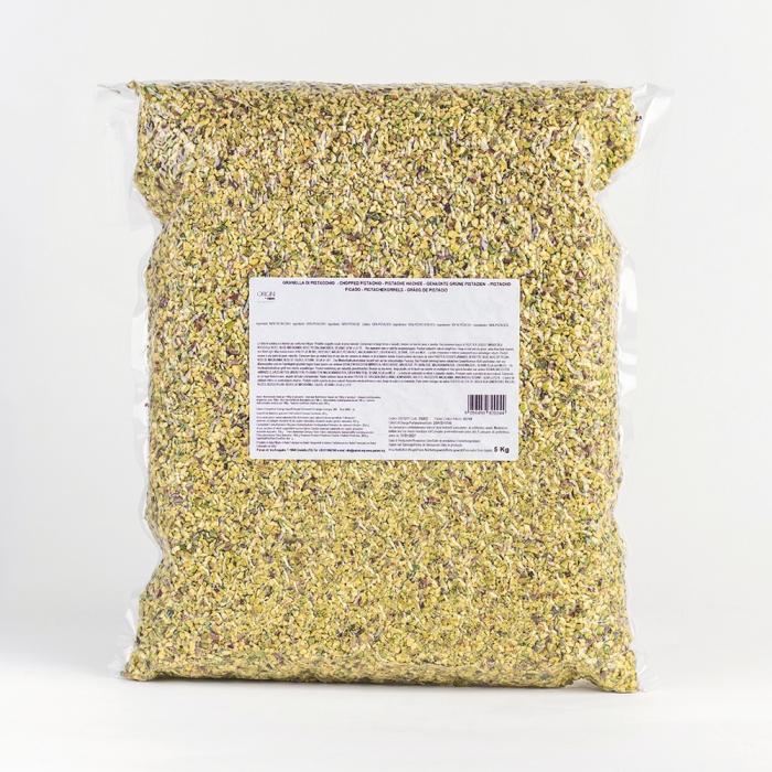 pistaches hachees grains par pariani
