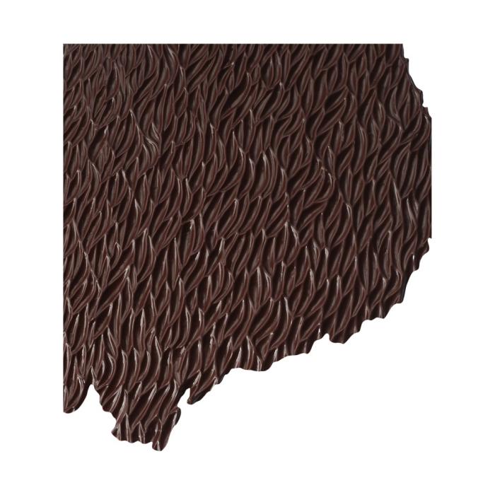 feuille relief buche epi par chocolatree