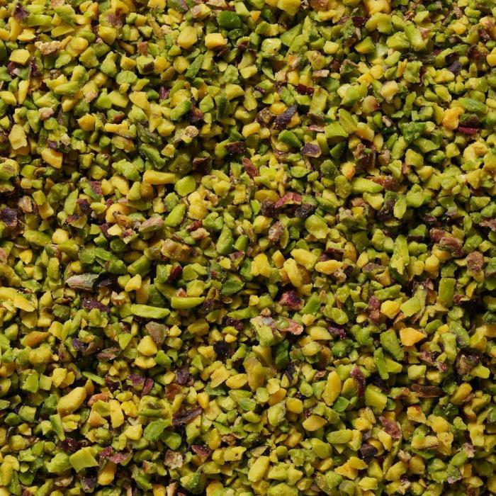 pistaches hachees grains par pariani