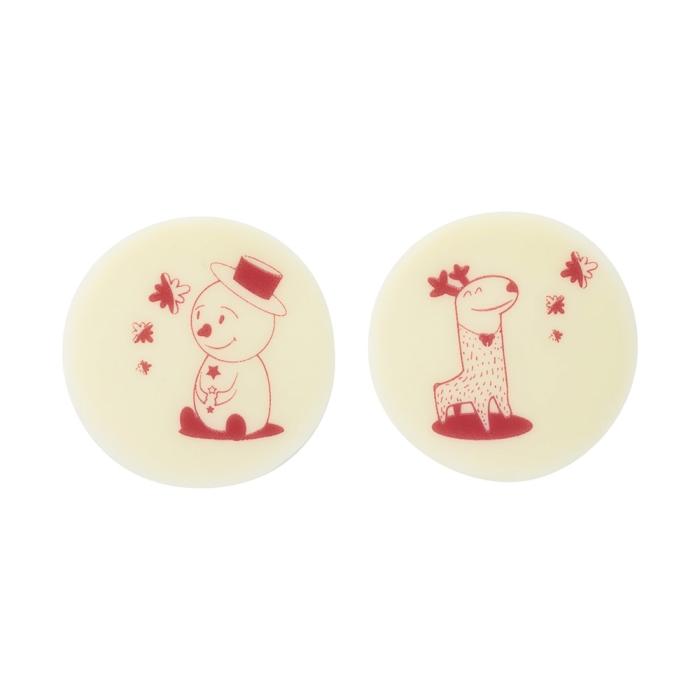 rond noel rouge 2 modeles par chocolatree