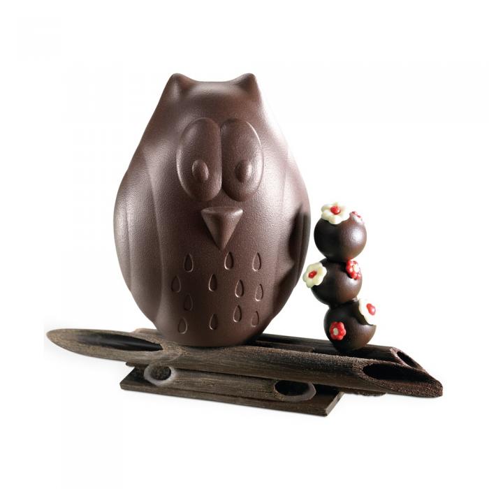 Moule hibou 15 cm par Valrhona