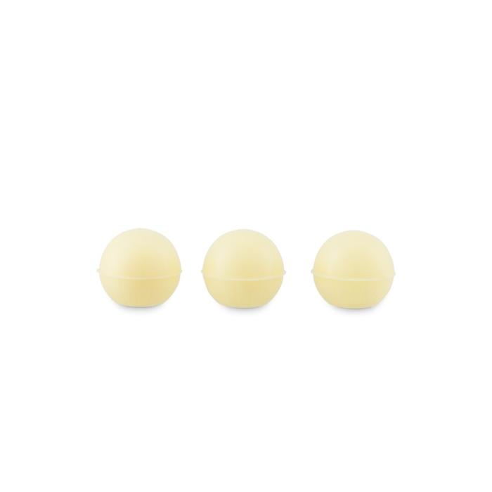 Boule creuse ivoire par Valrhona