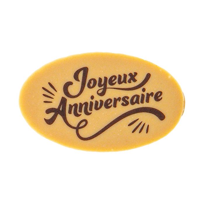 decor ovale joyeux anniversaire dulcey par chocolatree