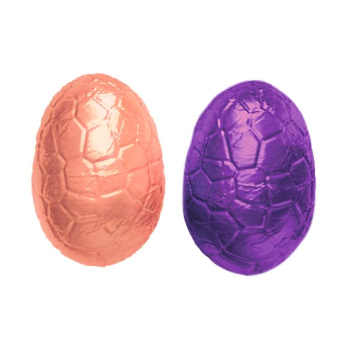 assortiment oeufs plies noir lait praline craquant par valrhona