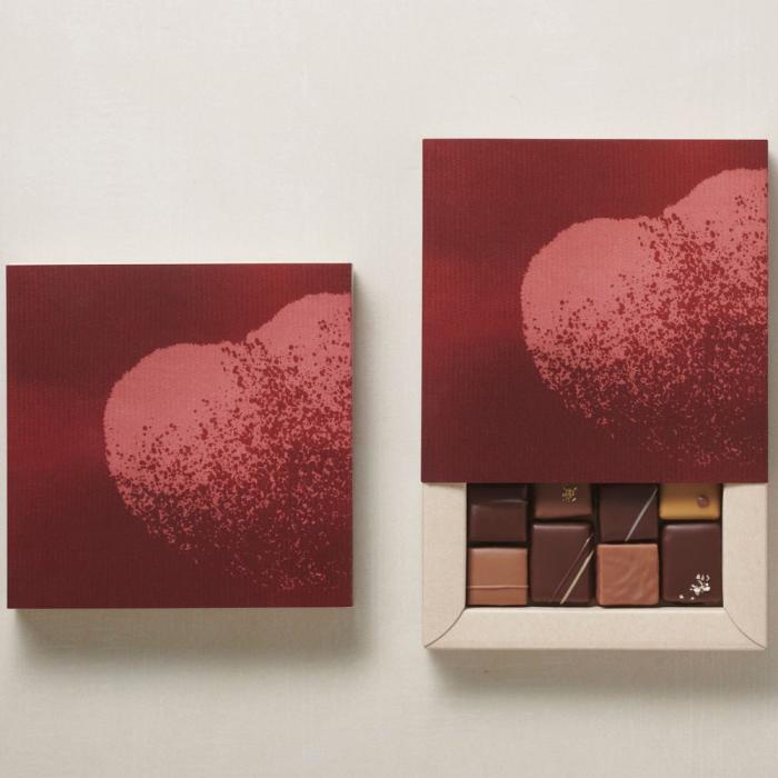 petit coffret promesses amour par valrhona